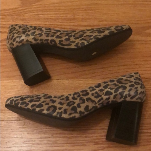 Marroqui Sanchez Leopard print Block Heels - Picture 7 of 8